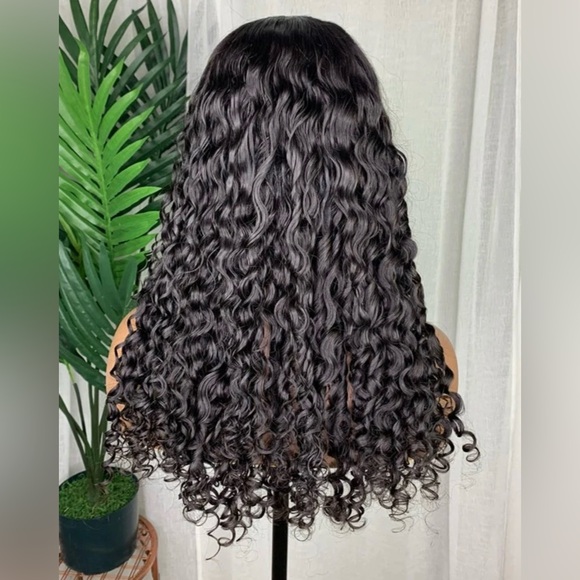 Premium virgin deep wave hair wig - Picture 3 of 10